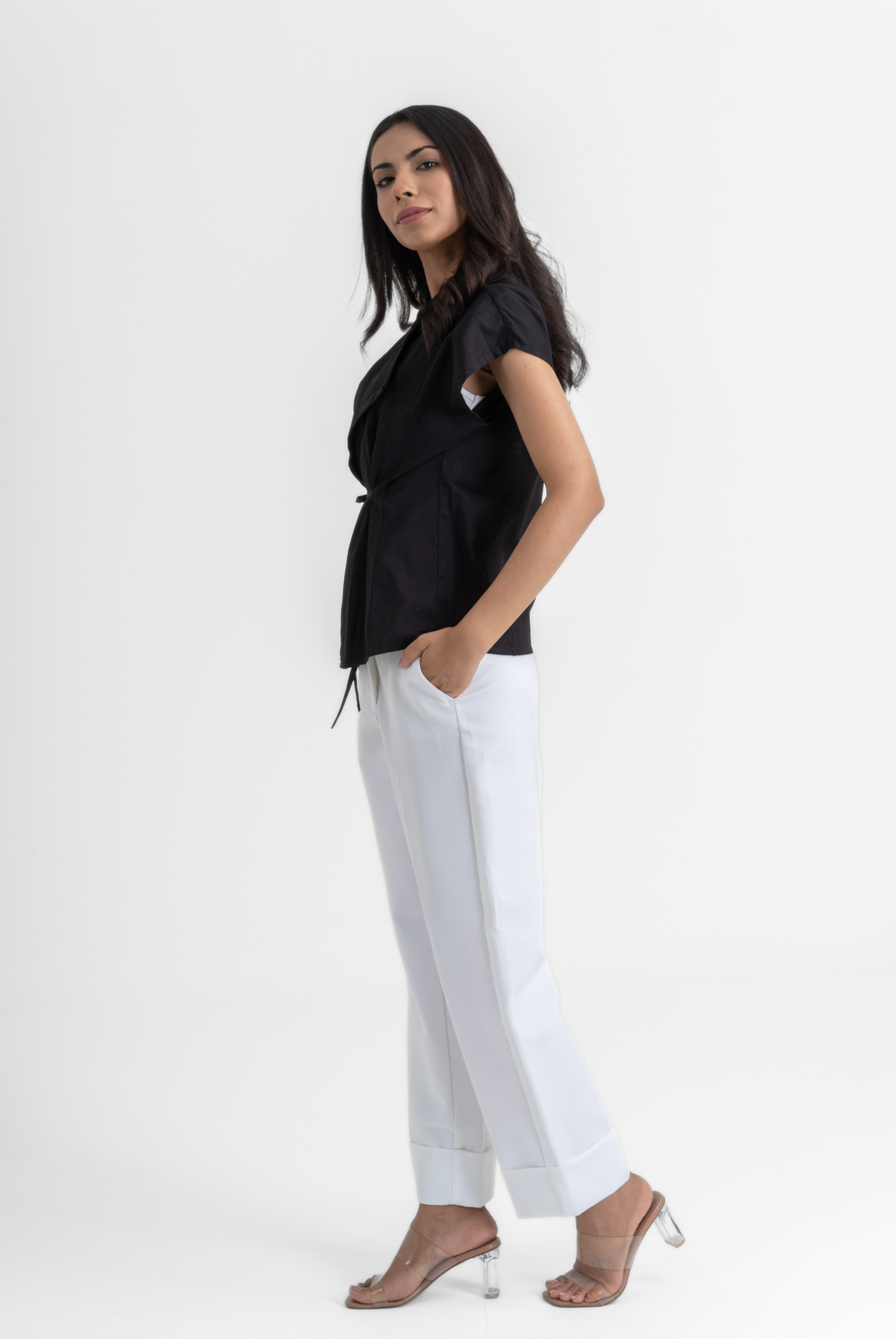 Kimono Tie-up Top