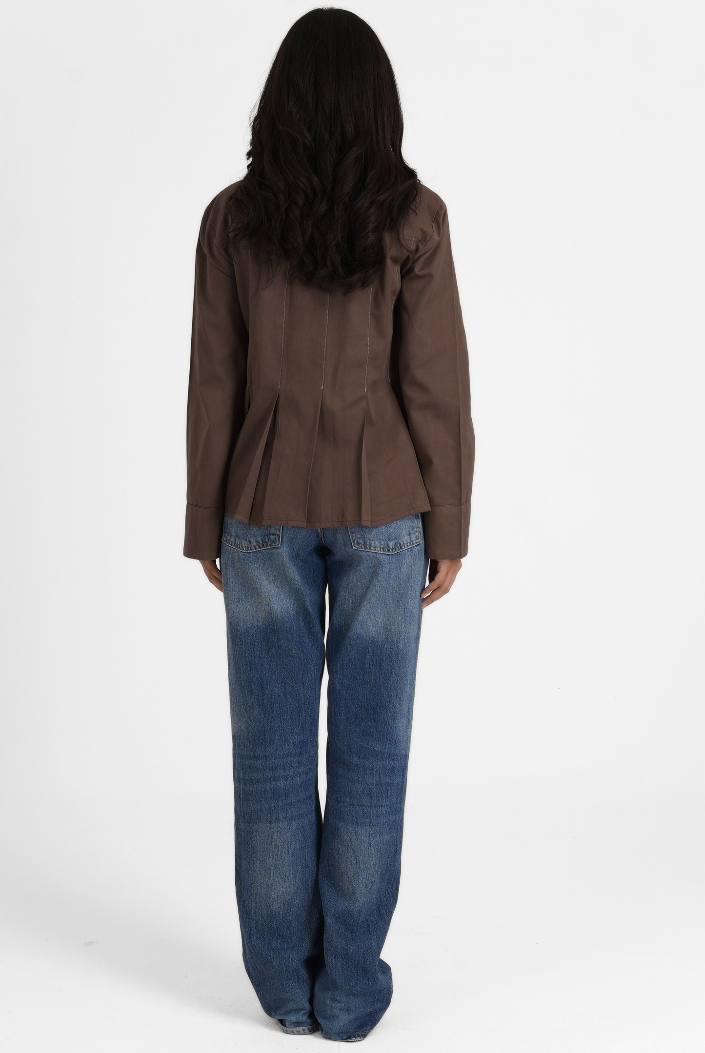 Open Pleat Shirt