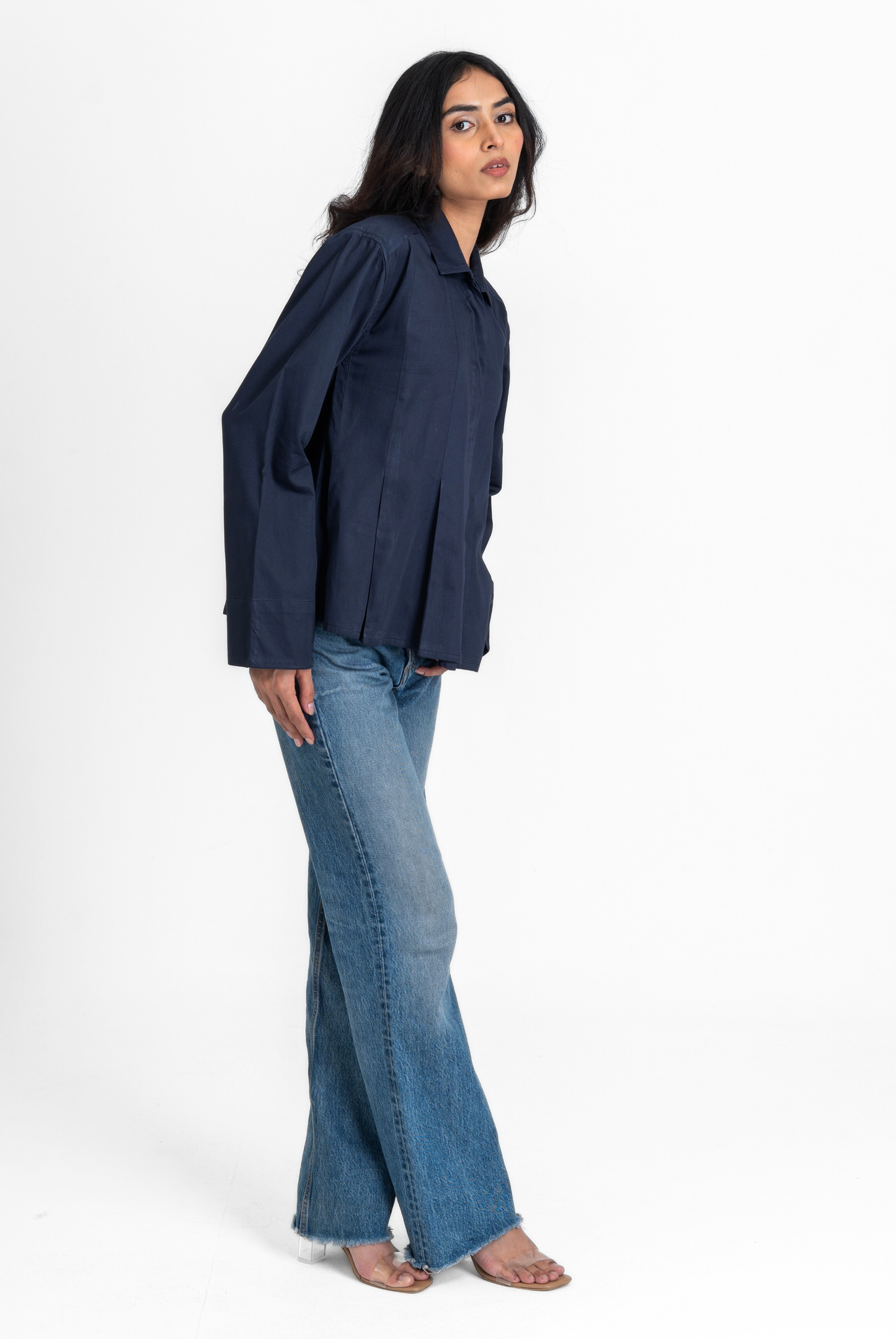 Open Pleat Shirt