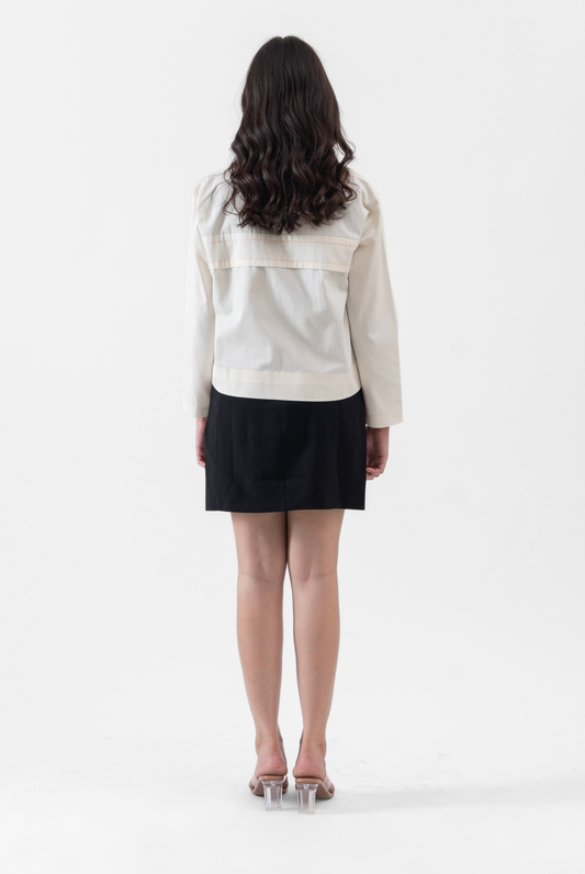 Centre Panel Tie-up Shacket