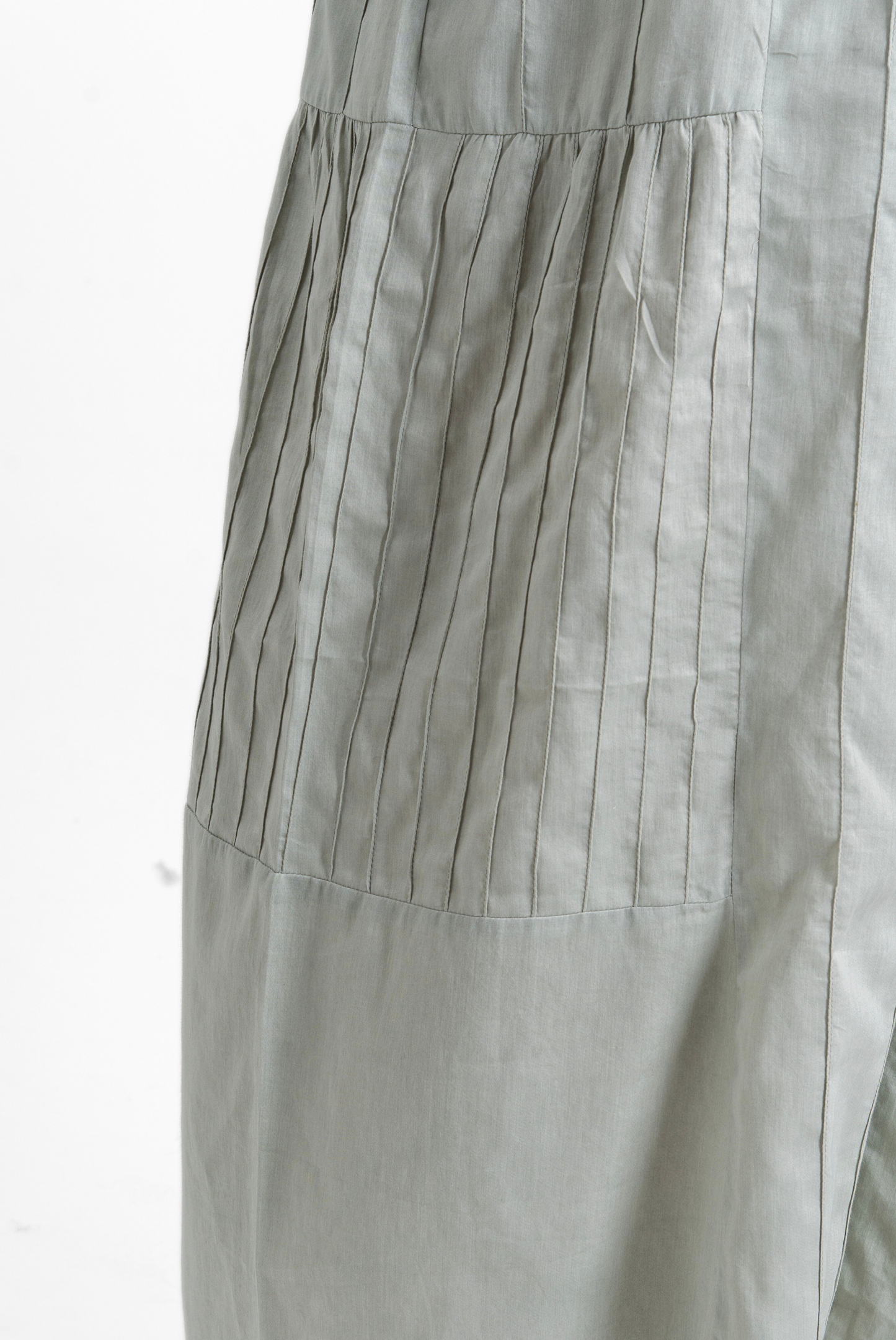 Pin tuck Gathered Dress