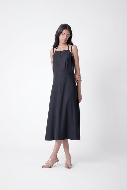Linear Panel Dress