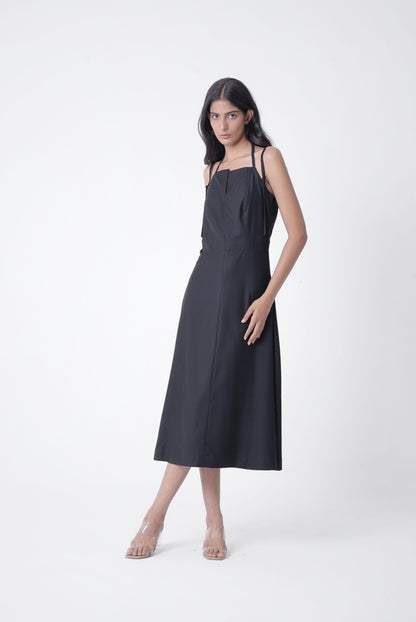 Linear Panel Dress