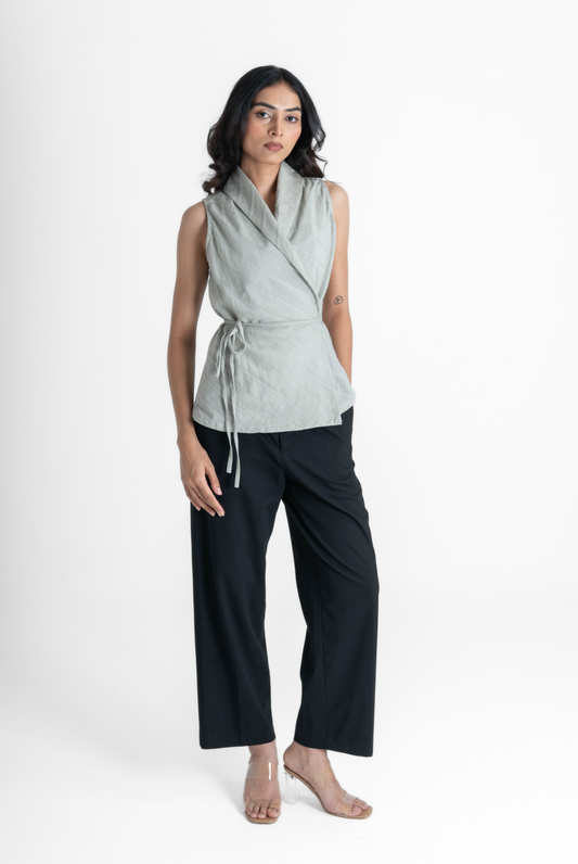 Halter Wrap Tie-up