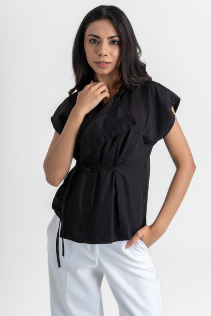 Kimono Tie-up Top