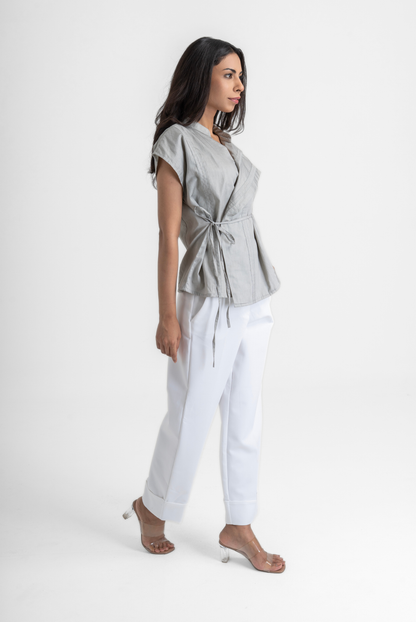 Kimono Tie-up Top