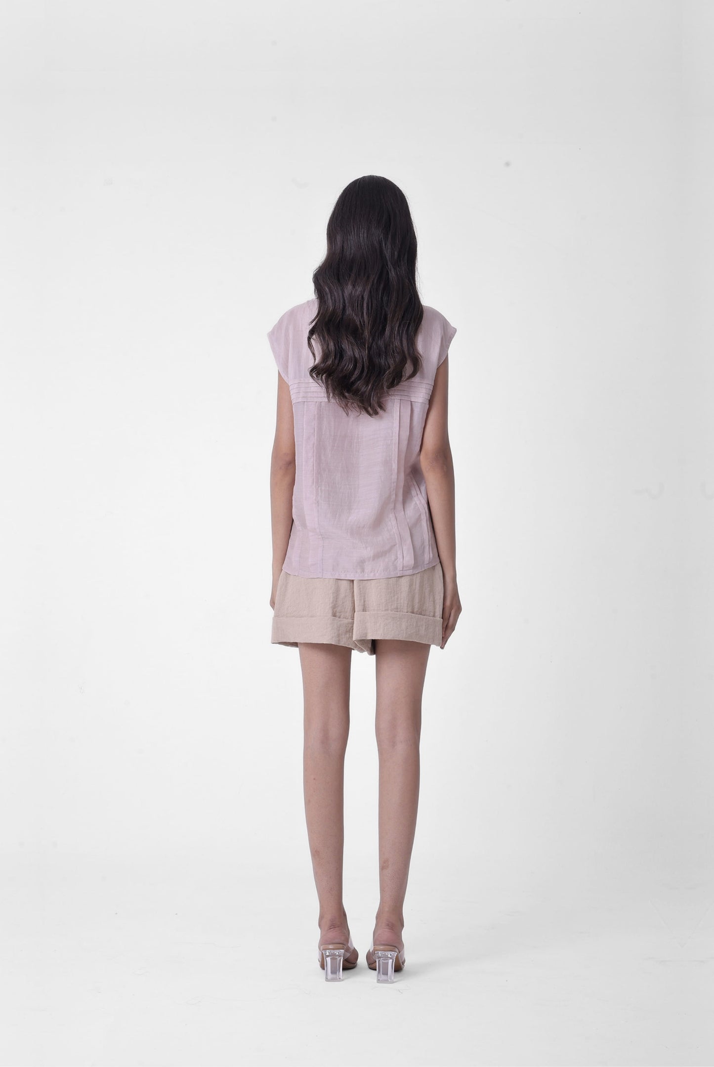 Multi Directional Pin Tuck Top
