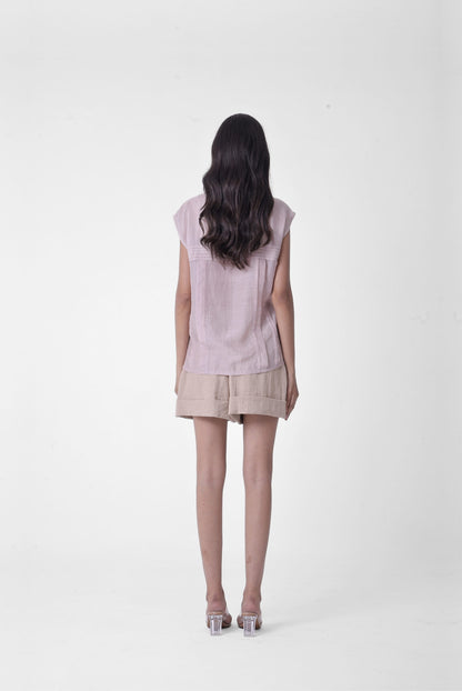 Multi Directional Pin Tuck Top