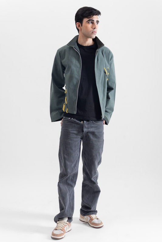 Corded Denim Jacket