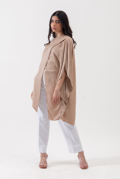 Cross Layered Top in Tencel