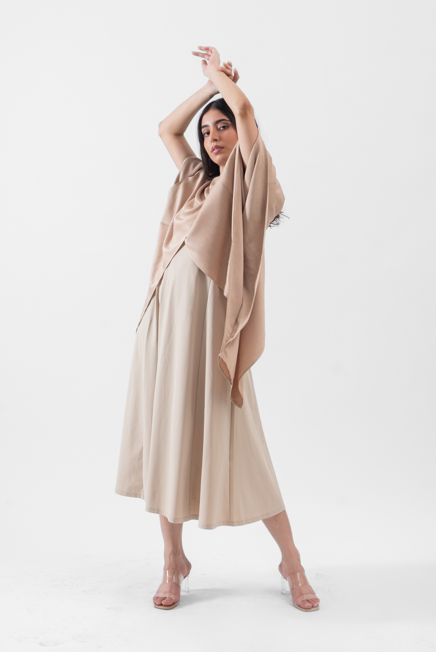 Cross Layered Top in Tencel