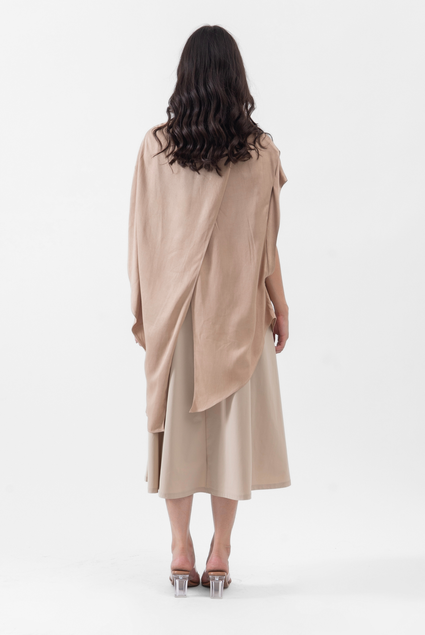 Cross Layered Top in Tencel