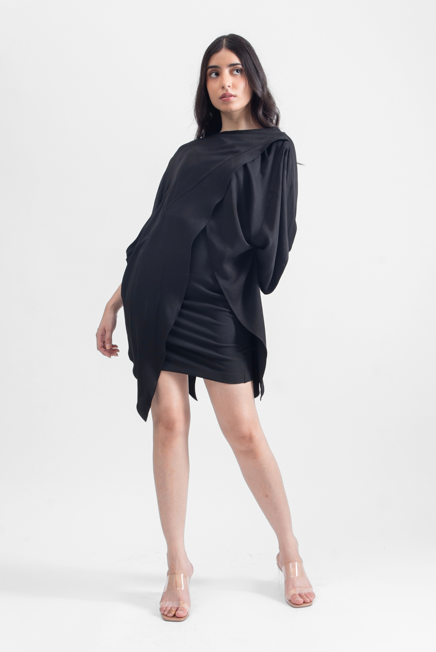 Cross Layered Top in Tencel