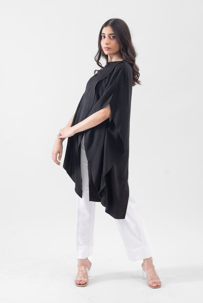 Cross Layered Top in Tencel