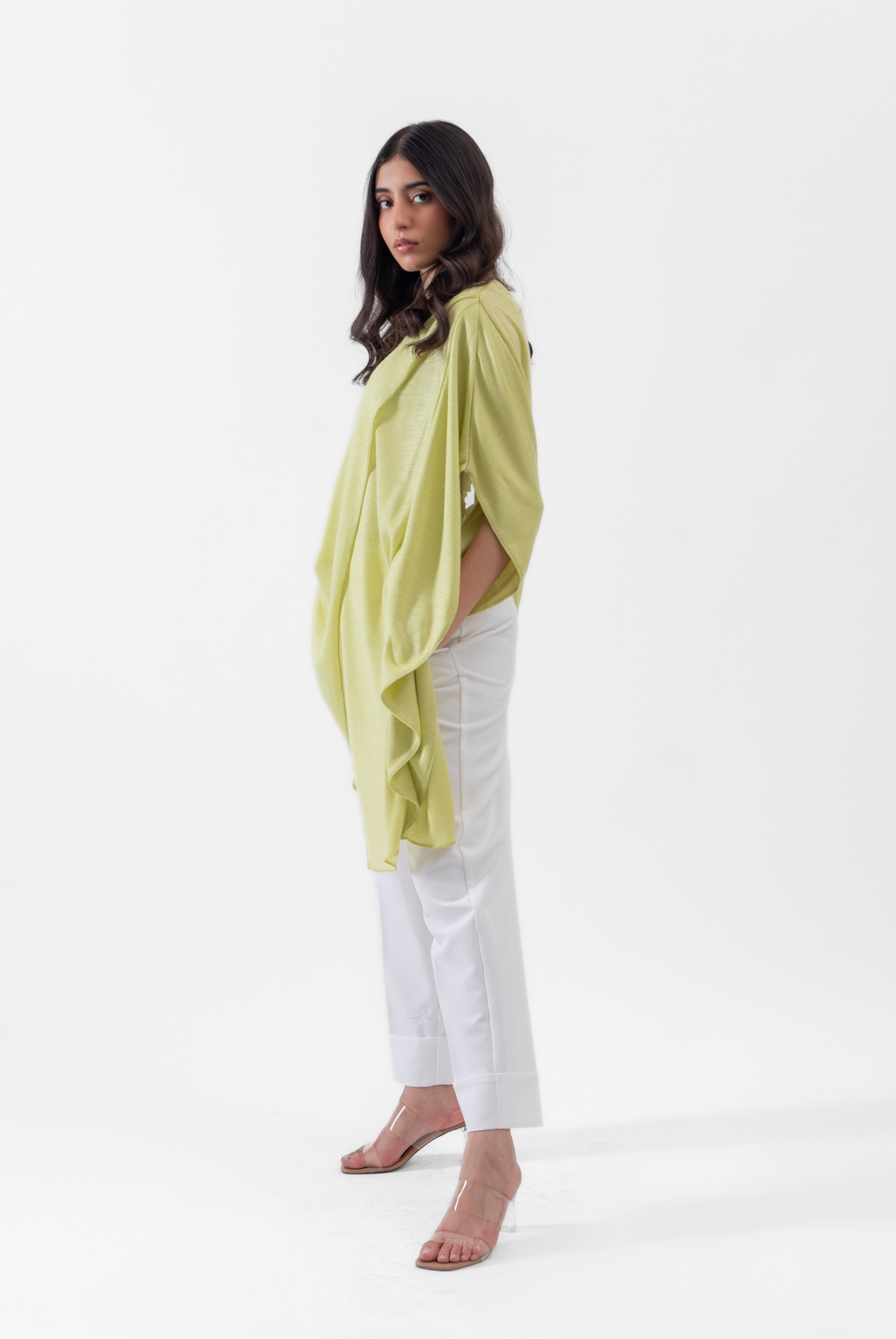 Cross Layered Top in Linen